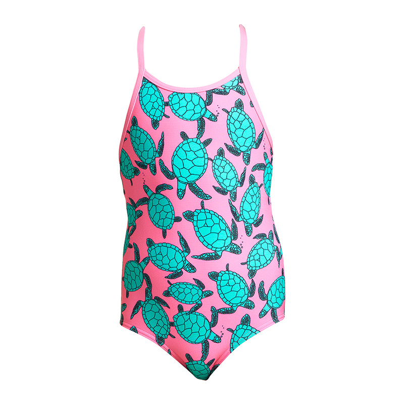 Funkita - Paddling Pink - Toddler Girls Printed One Piece