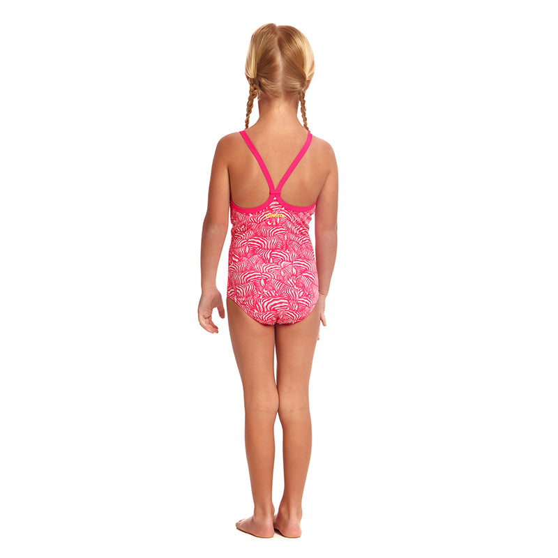 Funkita - Painted Pink - Toddler Girls Eco One Piece
