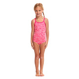 Funkita - Painted Pink - Toddler Girls Eco One Piece