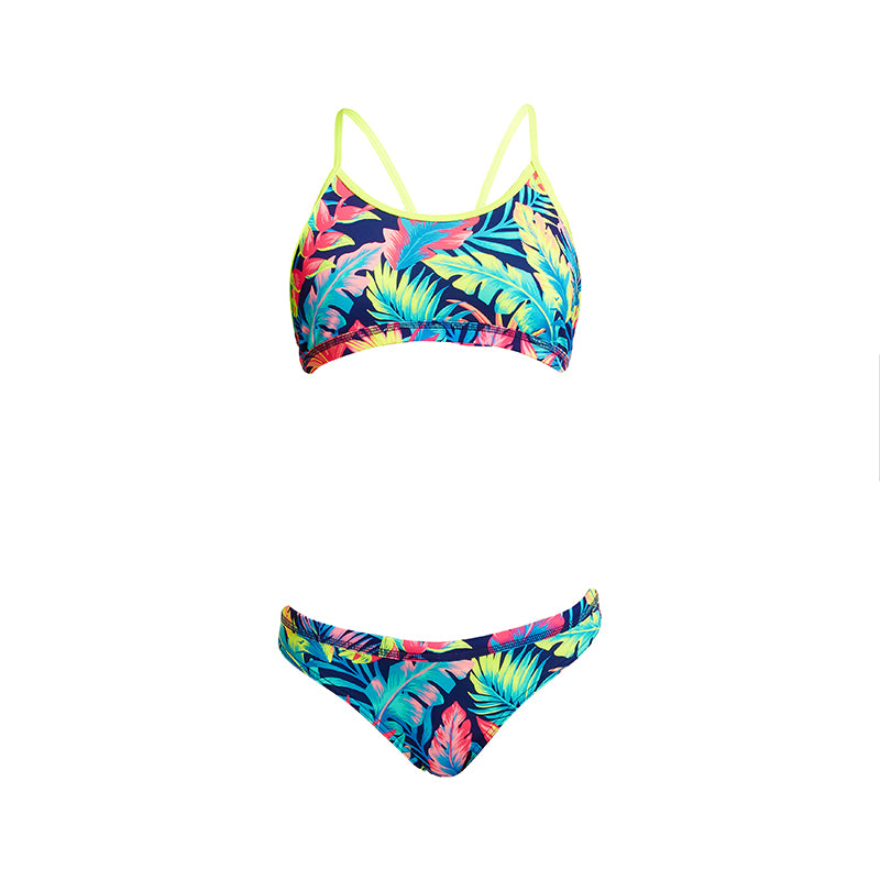 Funkita - Palm Off - Girls Eco Racerback Two Piece