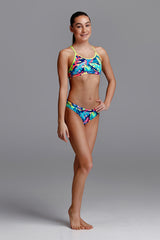 Funkita - Palm Off - Girls Eco Racerback Two Piece