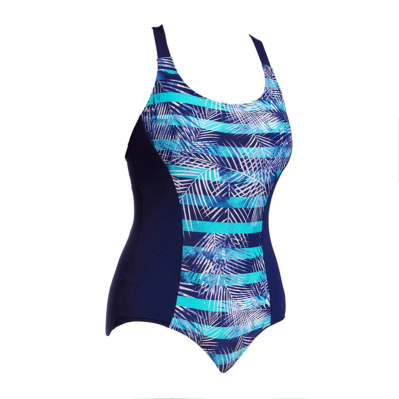 Funkita - Palm Pilot - Ladies Brace Me Back One Piece