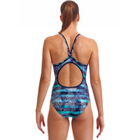 Funkita - Palm Pilot - Ladies Diamond Back One Piece