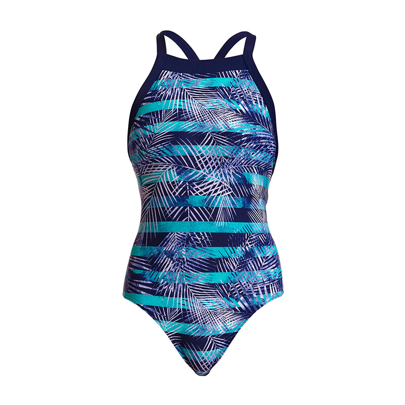 Funkita - Palm Pilot - Ladies Sky Hi One Piece