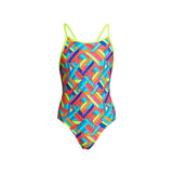 Funkita - Panel Pop - Girls Diamond Back One Piece