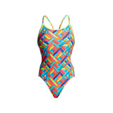 Funkita - Panel Pop - Ladies Diamond Back One Piece