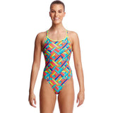 Funkita - Panel Pop - Ladies Diamond Back One Piece