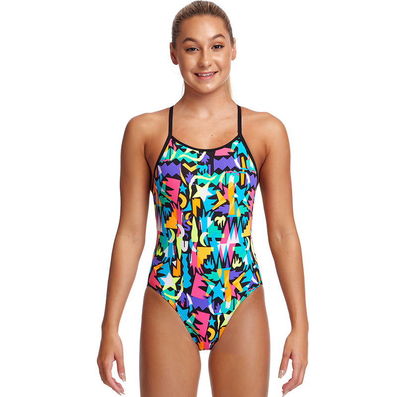Funkita - Paper Cut - Girls Diamond Back One Piece