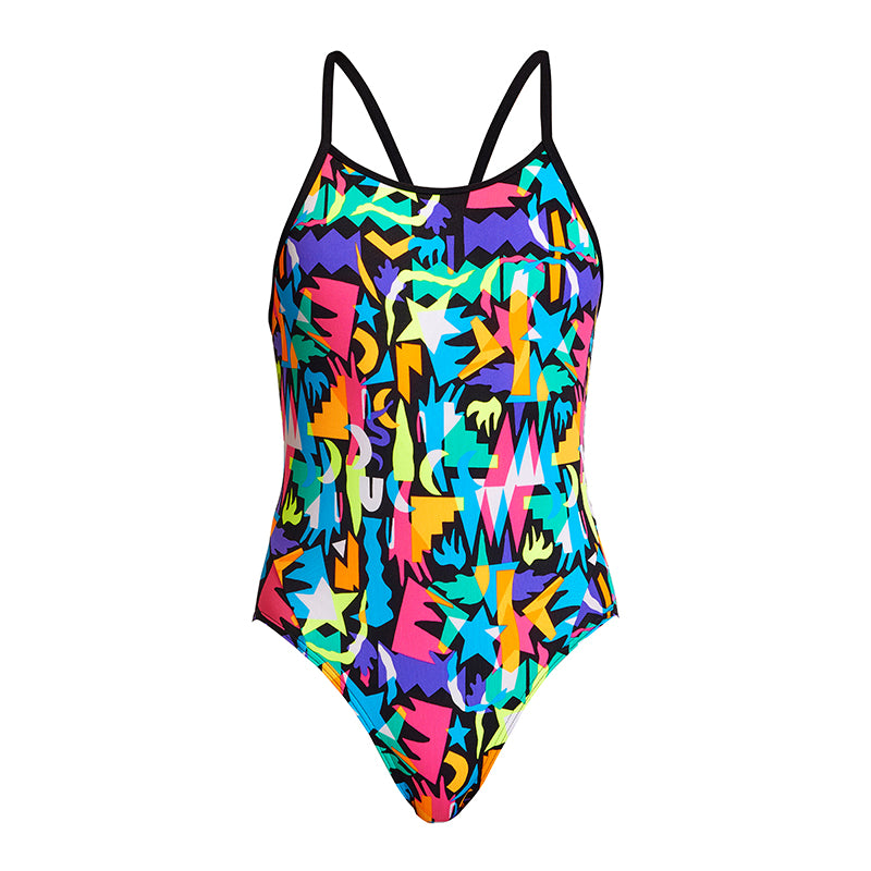 Funkita - Paper Cut - Girls Diamond Back One Piece