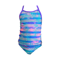 Funkita - Pastel Palm - Toddler Girl's Swim Steady Tankini & Brief