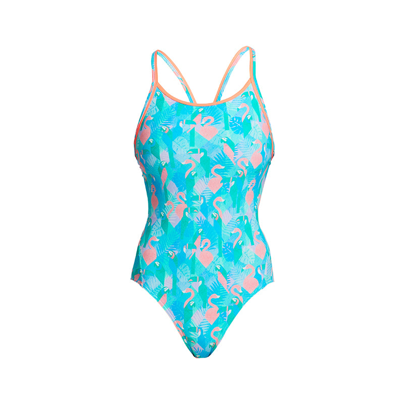 Funkita - Pastel Paradise - Ladies Diamond Back One Piece