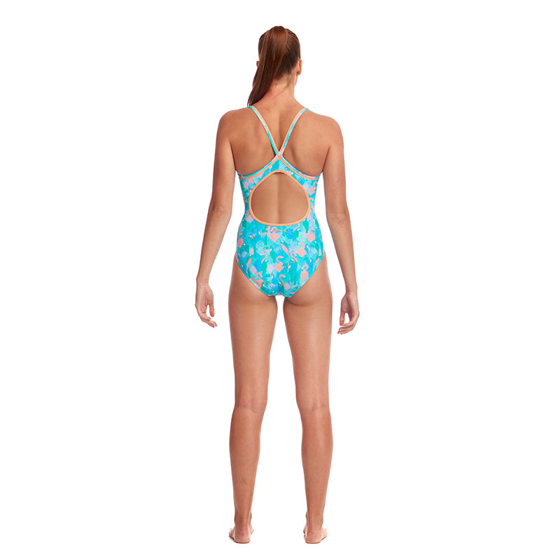 Funkita - Pastel Paradise - Ladies Diamond Back One Piece