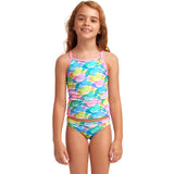 Funkita - Pastel Porpie - Toddler Girls Eco Swim Steady Tankini & Brief