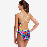 Funkita - Patch Panels - Girls Single Strap One Piece