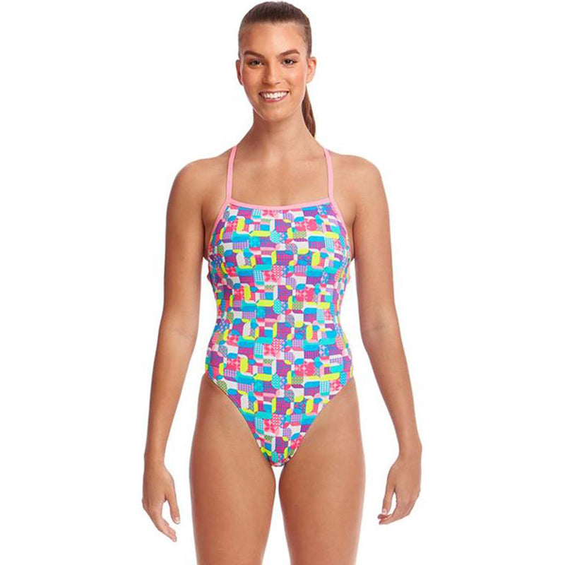 Funkita - Patched Up - Ladies Strapped In One Piece