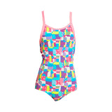 Funkita - Patched Up - Toddler Girl's Printed One Piece