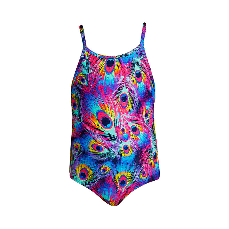 Funkita - Peacock Paradise - Toddlers Girls Printed One Piece