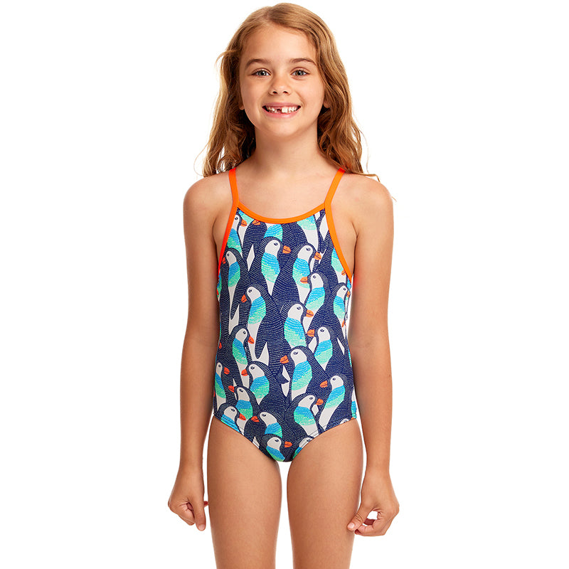 Funkita - Pengoo Parade - Toddler Girls Printed One Piece