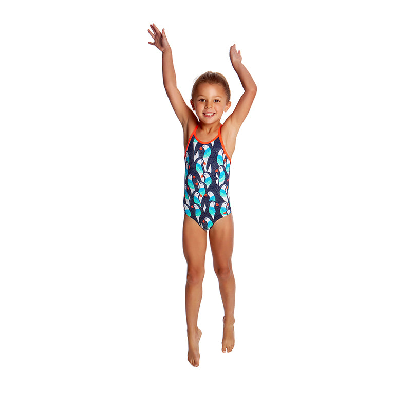Funkita - Pengoo Parade - Toddler Girls Printed One Piece