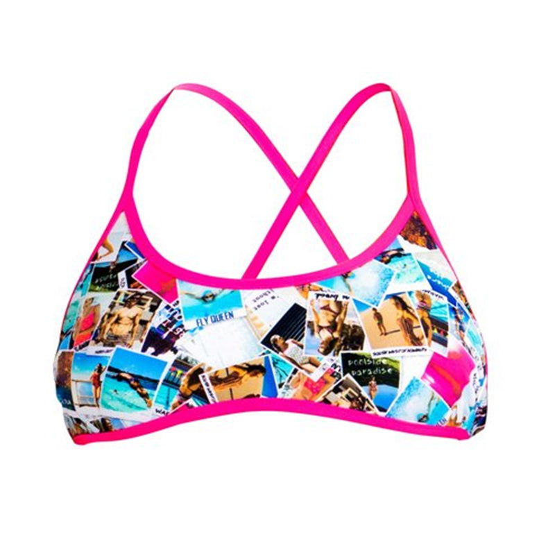 Funkita - Pic Mix - Ladies Tie Down Bikini Top