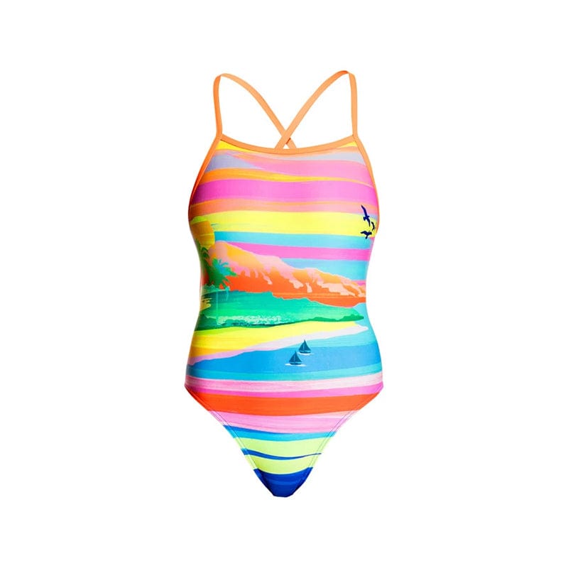 Funkita - Pina Colada - Ladies Tie Me Tight One Piece
