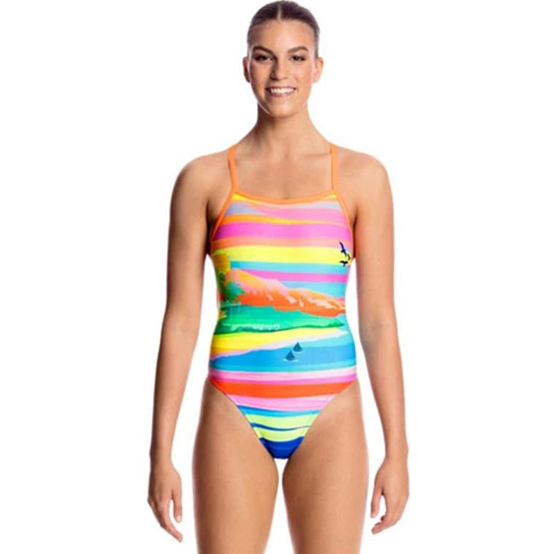 Funkita - Pina Colada - Ladies Tie Me Tight One Piece