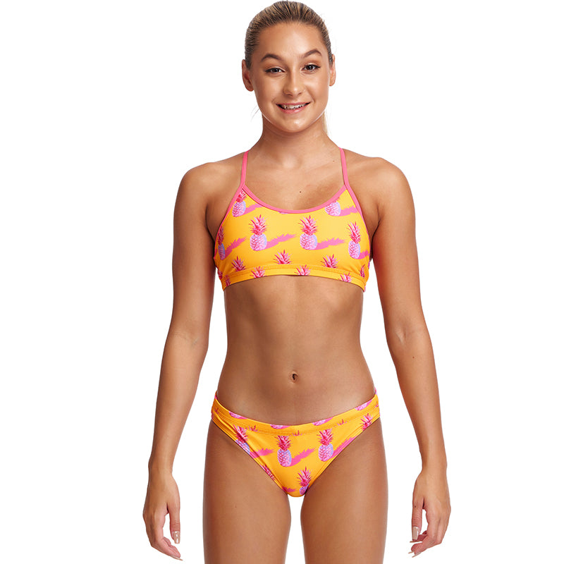 Funkita - Pineapple Punch - Girls Racerback Two Piece