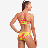 Funkita - Pinged Pink - Ladies Swim Crop Top