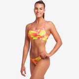 Funkita - Pinged Pink - Ladies Swim Crop Top