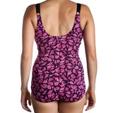 Funkita - Pink Flutterby - Ladies Scoop Neck One Piece
