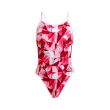 Funkita - Pink Pane - Girls Single Strap One Piece