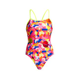 Funkita - Pink Pluto - Ladies Single Strap One Piece
