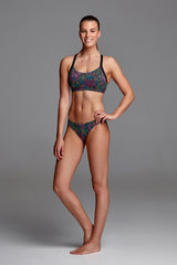 Funkita - Poison Pop - Ladies Hold Steady Crop Top