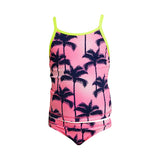 Funkita - Pop Palms - Toddler Girls Swim Steady Tankini & Brief