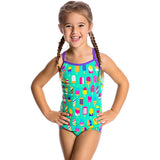 Funkita - Popsicle Parade - Toddler Girls Tankini Two Piece