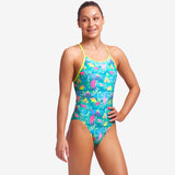 Funkita - Prehistoric Party - Girls Diamond Back One Piece