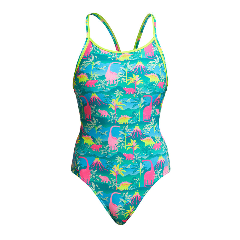 Funkita - Prehistoric Party - Ladies Diamond Back One Piece