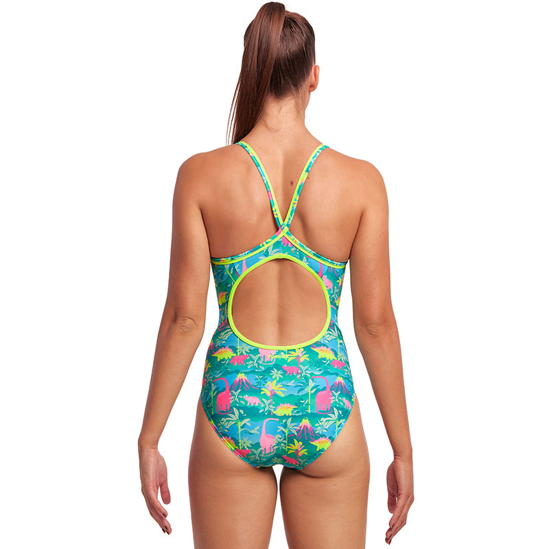 Funkita - Prehistoric Party - Ladies Diamond Back One Piece