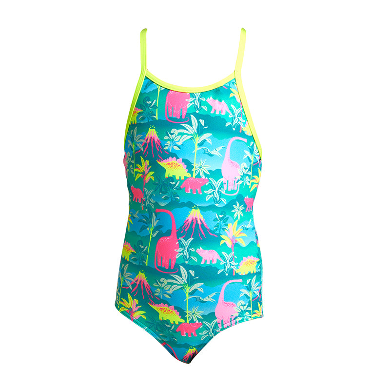 Funkita - Prehistoric Party - Toddler Girls Printed One Piece