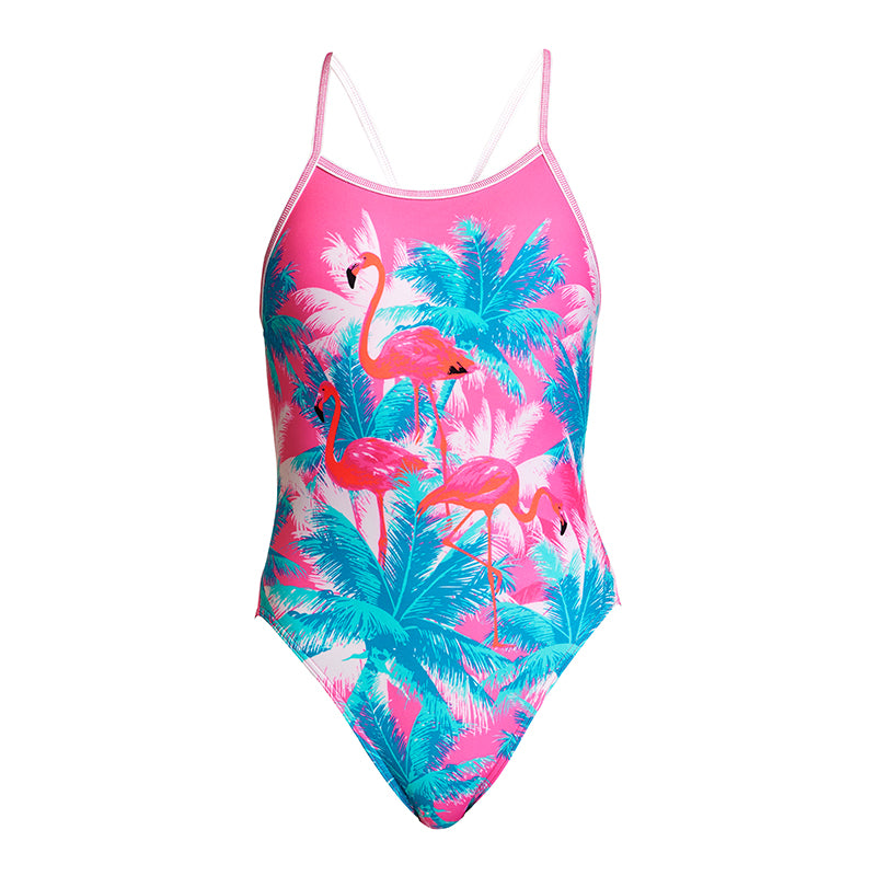 Funkita - Pretty Pink - Girls Single Strap One Piece