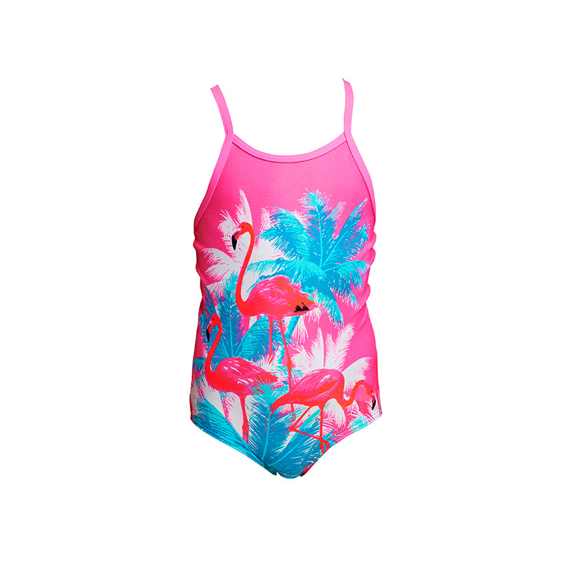 Funkita - Pretty Pink - Toddler Girls Printed One Piece