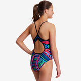 Funkita - Primal Night - Girls Diamond Back One Piece