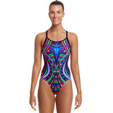 Funkita - Primal Night - Ladies Diamond Back One Piece