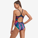 Funkita - Primal Night - Ladies Diamond Back One Piece