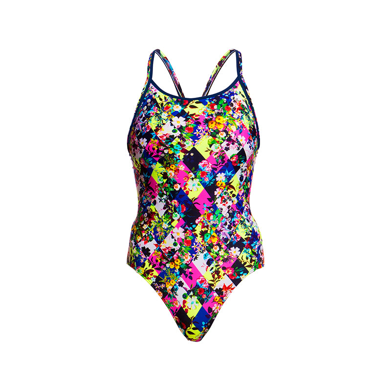 Funkita - Princess Cut - Ladies Diamond Back One Piece