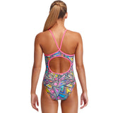 Funkita - Prism Break - Girls Diamond Back One Piece