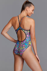 Funkita - Prism Break - Ladies Diamond Back One Piece