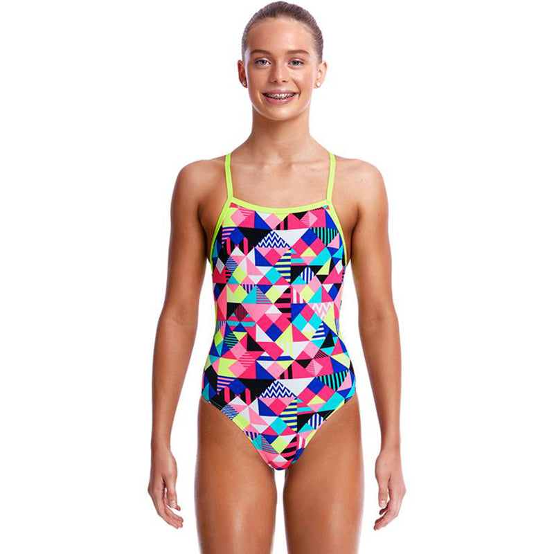 Funkita - Purple Patch - Girls Strapped In One Piece