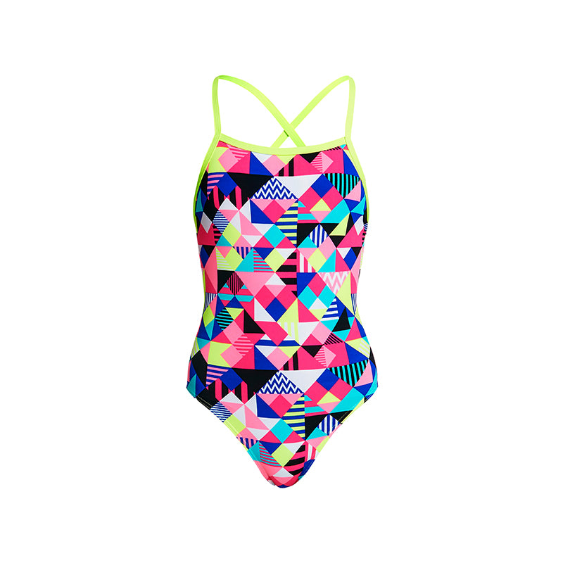 Funkita - Purple Patch - Girls Strapped In One Piece
