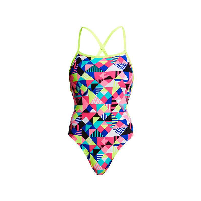 Funkita - Purple Patch - Ladies Strapped In One Piece
